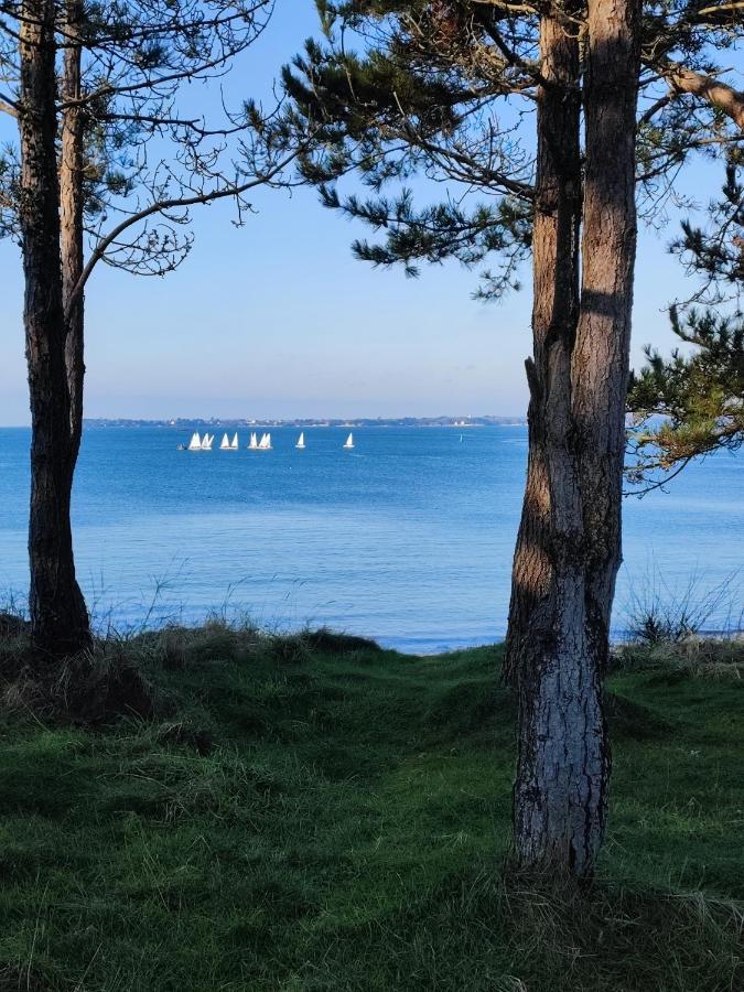 Le 3 Appartement Vue Mer Avec Jardin 100M De La Plage Et De La Thalasso Concarneau Exterior foto