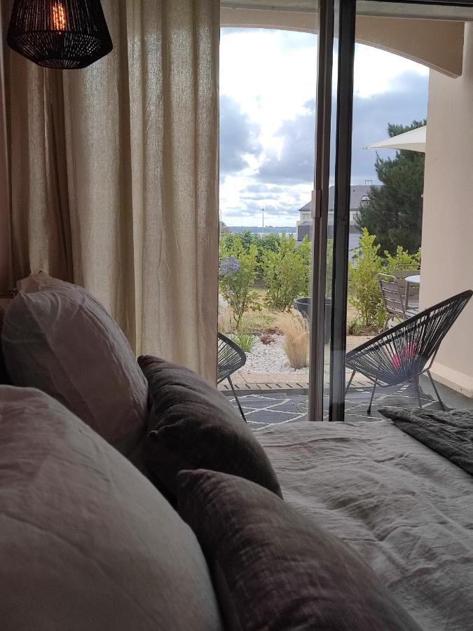 Le 3 Appartement Vue Mer Avec Jardin 100M De La Plage Et De La Thalasso Concarneau Exterior foto